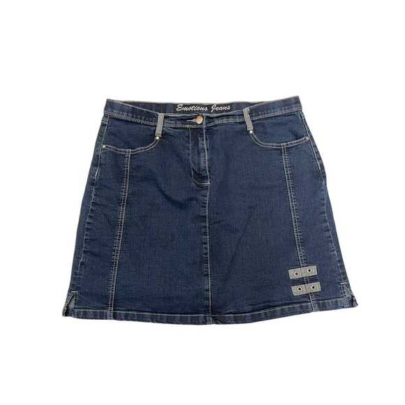 Emotions Jeans Pants - SOLD 🔴 Emotions jeans denim skirt with shorts size 11 fits W34 blue